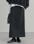 【リエディ/Re:EDIT】の裏起毛ベルトループ付きタイトスカート 人気、トレンドファッション・服の通販 founy(ファニー) ファッション Fashion レディースファッション Fashion for Women スカート Skirts ベルト&ウエストマーク Belts & Waist Accessories カーディガン Cardigan, Knitwear コンパクト Compact, Small Size シンプル Simple, Minimal スタッズ Studs, Metal Accents スリット Slit, Slit Detail ダブル Double, Double-Breasted トレンド Trend, Trending Now バランス Balance, Style Balance ポケット Pocket, Pocket Detail ルーズ Loose, Oversized ループ Loop, Loop Knit おすすめ Recommended / Our Picks thumbnail ブラック|ID: prp329100004833377 ipo3291000000035197161