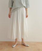 【アーバンリサーチ ドアーズ/URBAN RESEARCH DOORS】のオパール加工変形プリーツスカート 人気、トレンドファッション・服の通販 founy(ファニー) ファッション Fashion レディースファッション Fashion for Women スカート Skirts プリーツスカート / 上品フェミニンスタイル Pleated Skirts 2024年 2024 2024春夏・S/S Spring/Summer 2024 SS24 エアリー Airy Texture サイドジップ Side Zip, Side Zipper シアー Sheer, See-Through プリーツ Pleats, Pleated 夏 Summer S/S・春夏 SS, Spring/Summer, Warm Season thumbnail OFF WHITE|ID: prp329100004833381 ipo3291000000035197214