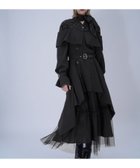 【ハレ/HARE】のオフショルトレンチワンピース 人気、トレンドファッション・服の通販 founy(ファニー) ファッション Fashion レディースファッション Fashion for Women ワンピース Dresses インナー Innerwear ウェーブ Wavy Pattern スクエア Square, Square Shape ストレート Straight, Straight Cut タンク Tank Top, Sleeveless Top タートル Turtleneck, Turtle Collar チュール Tulip, Tulip Motif バランス Balance, Style Balance 厚底 Platform Shoes thumbnail ブラック09|ID: prp329100004833403 ipo3291000000035197422