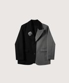 【ラ ポム プチ/LA POMME petit】のHalf Docking Flower Applique Jacket 人気、トレンドファッション・服の通販 founy(ファニー) ファッション Fashion レディースファッション Fashion for Women アウター Coat / Outerwear Collection レディースジャケット・軽アウター Jackets おすすめ Recommended / Our Picks クロップド Cropped, Short Length スウェット / スエット Sweatshirt, Sweatwear スラックス Slacks, Dress Pants デニム Denim, Jeans Material トレーナー Sweatshirt, Trainer バランス Balance, Style Balance フォーマル Formal, Dressy ミニスカート Mini Skirt, Short Skirt ロング Long, Long-Length A/W・秋冬 Autumn/Winter thumbnail Black|ID: prp329100004833412 ipo3291000000035197503