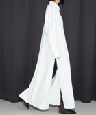 【ユナイテッドアローズ/UNITED ARROWS】のAEWEN MATOPH ウエストダーツ シャツマキシワンピース - ウォッシャブル - 人気、トレンドファッション・服の通販 founy(ファニー) ファッション Fashion レディースファッション Fashion for Women ワンピース Dresses マキシ丈ワンピース・ロングドレス Maxi Dresses / Long One-Pieces ウォッシャブル Machine Washable ヴィンテージ Vintage Style スリット Slit, Slit Detail ツイル Twist, Twisted Detail フェミニン Feminine, Girly ポケット Pocket, Pocket Detail 羽織 Haori, Light Jacket マキシ Maxi, Full Length モノトーン Monotone, Black and White thumbnail OFF WHITE|ID: prp329100004833413 ipo3291000000035197526