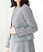 【オフオン/ofuon】のセットアップ対応 ラメツイードノーカラージャケット/WEB限定 人気、トレンドファッション・服の通販 founy(ファニー) ファッション Fashion レディースファッション Fashion for Women アウター Coat / Outerwear Collection レディースジャケット・軽アウター Jackets ノーカラージャケット / シンプル上品コーデ Collarless Jackets コンパクト Compact, Small Size 今季 This Season, Current Season ショート Short, Short Length ジャケット Jacket, Outerwear スリット Slit, Slit Detail セットアップ Set-Up, Coordinated Outfit ツイード Twill, Twill Weave 人気 Popular, Best Seller フロント Front, Front Design thumbnail グレー|ID: prp329100004833421 ipo3291000000035197589