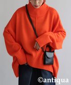 【アンティカ/antiqua】のantiqua アンティカ ハイネック ニット レディース 無地 長袖 PN-00432 人気、トレンドファッション・服の通販 founy(ファニー) ファッション Fashion レディースファッション Fashion for Women トップス・カットソー Cut & Sew Tops ニット Knit Tops & Sweaters インナー Innerwear オレンジ Orange タートルネック Turtleneck, High Neck トレンド Trend, Trending Now 定番 Standard, Basic Item 長袖 Long Sleeve, Full Sleeve ハイネック High Neck, Mock Neck パープル Purple, Violet 無地 Plain, Solid Color ラウンド Round, Round Neck リラックス Relax, Relaxed Fit ワイド Wide, Wide Fit エレガント 上品 Elegant thumbnail 17 オレンジ|ID: prp329100004833424 ipo3291000000035197628