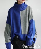 【アンティカ/antiqua】のantiqua アンティカ ハイネック ニット レディース 無地 長袖 PN-00432 人気、トレンドファッション・服の通販 founy(ファニー) ファッション Fashion レディースファッション Fashion for Women トップス・カットソー Cut & Sew Tops ニット Knit Tops & Sweaters インナー Innerwear オレンジ Orange タートルネック Turtleneck, High Neck トレンド Trend, Trending Now 定番 Standard, Basic Item 長袖 Long Sleeve, Full Sleeve ハイネック High Neck, Mock Neck パープル Purple, Violet 無地 Plain, Solid Color ラウンド Round, Round Neck リラックス Relax, Relaxed Fit ワイド Wide, Wide Fit エレガント 上品 Elegant thumbnail 43 ブルー×杢グレー|ID: prp329100004833424 ipo3291000000035197634