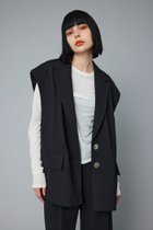 【ヘリンドットサイ/HeRIN.CYE】のOver size vest 人気、トレンドファッション・服の通販 founy(ファニー) ファッション Fashion レディースファッション Fashion for Women アウター Coat / Outerwear Collection トップス・カットソー Cut & Sew Tops ベスト&ジレ / 重ね着スタイル Vests & Gilets おすすめ Recommended / Our Picks セットアップ Set-Up, Coordinated Outfit thumbnail BLK|ID: prp329100004833432 ipo3291000000035197671
