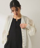 【アダム エ ロペ/ADAM ET ROPE'】の【WEB限定】・【サステナブル】メニーボタンシアーニットカーディガン 人気、トレンドファッション・服の通販 founy(ファニー) ファッション Fashion レディースファッション Fashion for Women トップス・カットソー Cut & Sew Tops ニット Knit Tops & Sweaters カーディガン・羽織り Layered Style Cardigans インナー Innerwear 春 Spring 洗える Machine Washable カーディガン Cardigan, Knitwear シルバー Silver, Metallic Silver タンク Tank Top, Sleeveless Top デニム Denim, Jeans Material プリント Print, Printed Pattern ボトム Bottoms, Lower Wear ポケット Pocket, Pocket Detail メタル Metal, Metal Parts ワイド Wide, Wide Fit S/S・春夏 SS, Spring/Summer, Warm Season おすすめ Recommended / Our Picks 夏 Summer 2025年 2025 2025春夏・S/S Spring/Summer 2025 SS25 thumbnail オフホワイト(15)|ID: prp329100004833434 ipo3291000000035197684