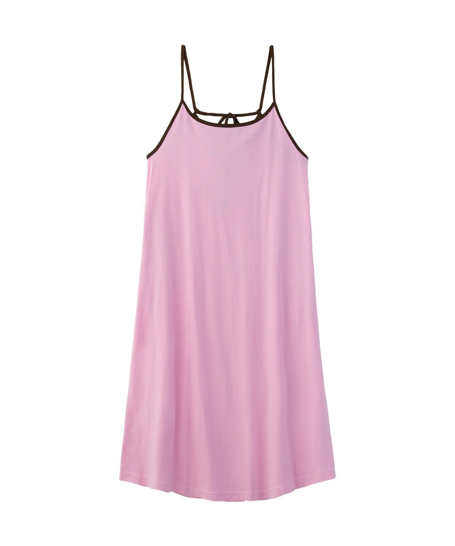 【ミルクフェド/MILKFED.】のBICOLOR BACK RIBBON CAMISOLE DRESS インテリア・キッズ・メンズ・レディースファッション・服の通販 founy(ファニー) 　ファッション　Fashion　レディースファッション　Fashion for Women　ワンピース　Dresses　フォーマル・パーティードレス・結婚式用ドレス　Elegant & Casual Dresses　ポケット　Pocket, Pocket Detail　ラップ　Wrap, Wrap Design　リボン　Ribbon, Bow　再入荷　Restock / Back in Stock　おすすめ　Recommended / Our Picks　夏　Summer　LtPINK|ID: prp329100004833446 ipo3291000000035197777