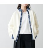 【ラルタ/LARUTA】のニット×デニムコンビネーションカーディガン 人気、トレンドファッション・服の通販 founy(ファニー) ファッション Fashion レディースファッション Fashion for Women トップス・カットソー Cut & Sew Tops ニット Knit Tops & Sweaters カーディガン・羽織り Layered Style Cardigans インナー Innerwear ウォッシュ Washed Finish カーディガン Cardigan, Knitwear サテン Satin, Glossy Fabric シルバー Silver, Metallic Silver シンプル Simple, Minimal スラックス Slacks, Dress Pants デニム Denim, Jeans Material ドッキング Docking, Mixed Material リラックス Relax, Relaxed Fit 再入荷 Restock / Back in Stock おすすめ Recommended / Our Picks 2026年 2026 thumbnail オフホワイト|ID: prp329100004833455 ipo3291000000035197821