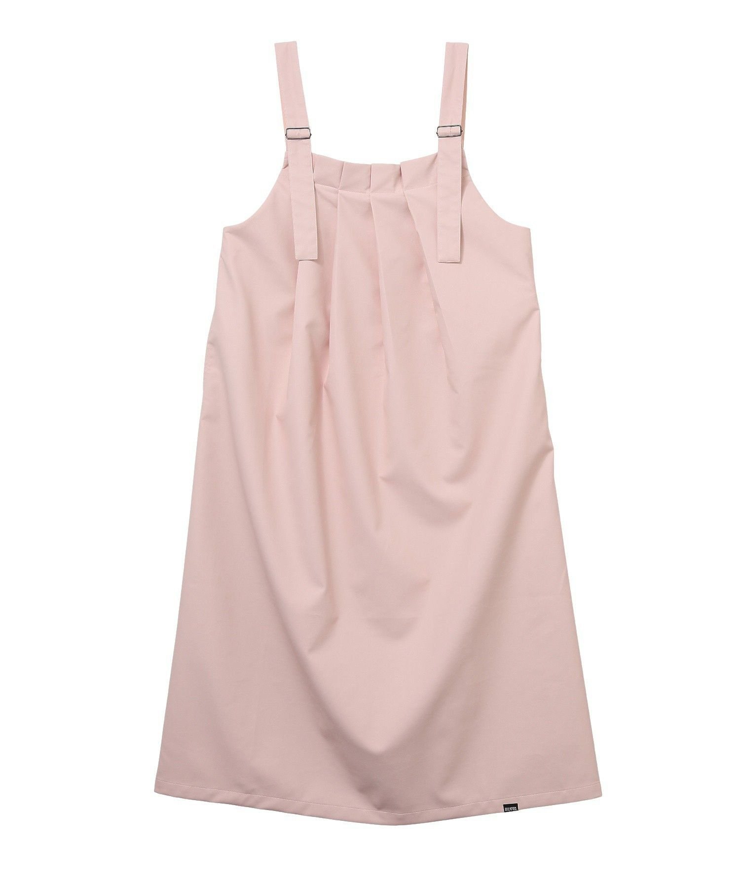 【ミルクフェド/MILKFED.】のFAUX LEATHER TUCK DRESS インテリア・キッズ・メンズ・レディースファッション・服の通販 founy(ファニー) 　ファッション　Fashion　レディースファッション　Fashion for Women　ワンピース　Dresses　フォーマル・パーティードレス・結婚式用ドレス　Elegant & Casual Dresses　インナー　Innerwear　カーディガン　Cardigan, Knitwear　クール　Cool, Chic　タートル　Turtleneck, Turtle Collar　バランス　Balance, Style Balance　フェイクレザー　Faux Leather, PU Leather　フェミニン　Feminine, Girly　ミックス　Mix, Mixed Style　再入荷　Restock / Back in Stock　おすすめ　Recommended / Our Picks　LtPINK|ID: prp329100004833458 ipo3291000000035197849