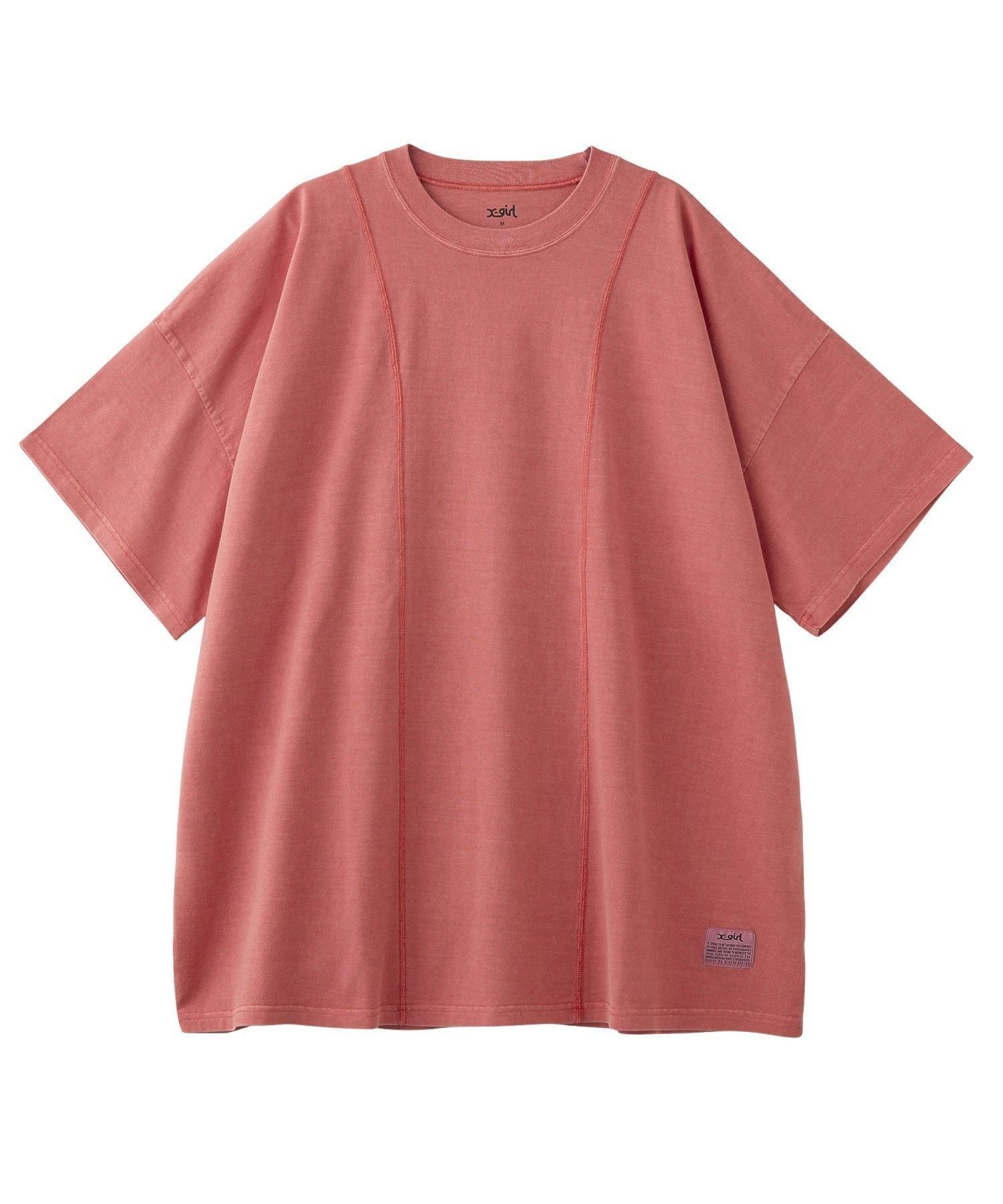 【エックスガール/X-girl】のFADED S/S BIG TEE DRESS インテリア・キッズ・メンズ・レディースファッション・服の通販 founy(ファニー) 　ファッション　Fashion　レディースファッション　Fashion for Women　ワンピース　Dresses　フォーマル・パーティードレス・結婚式用ドレス　Elegant & Casual Dresses　今季　This Season, Current Season　シンプル　Simple, Minimal　ビッグ　Big, Oversized　半袖　Short Sleeve, Half Sleeve　ルーズ　Loose, Oversized　ワンポイント　One Point, Statement Accent　S/S・春夏　SS, Spring/Summer, Warm Season　おすすめ　Recommended / Our Picks　夏　Summer　PINK|ID: prp329100004833461 ipo3291000000035197879