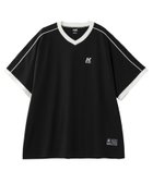 【エックスガール/X-girl】のSTRIPED SLEEVE BIG TEE DRESS 人気、トレンドファッション・服の通販 founy(ファニー) ファッション Fashion レディースファッション Fashion for Women トップス・カットソー Cut & Sew Tops ワンピース Dresses フォーマル・パーティードレス・結婚式用ドレス Elegant & Casual Dresses キャップ Cap, Baseball Cap ビッグ Big, Oversized 半袖 Short Sleeve, Half Sleeve おすすめ Recommended / Our Picks thumbnail BLACK|ID: prp329100004833463 ipo3291000000035197889