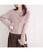【ナチュラルクチュール/natural couture】の袖口リボンリブカーデ 人気、トレンドファッション・服の通販 founy(ファニー) ファッション Fashion レディースファッション Fashion for Women トップス・カットソー Cut & Sew Tops アクセサリー Fashion Accessories インナー Innerwear カーディガン Cardigan, Knitwear コンパクト Compact, Small Size ジャケット Jacket, Outerwear ダウン Down, Puffer チュール Tulip, Tulip Motif デニム Denim, Jeans Material ネックレス Necklace, Pendant Necklace フィット Fit, Slim Fit フェミニン Feminine, Girly フレア Flare, Flared フロント Front, Front Design リボン Ribbon, Bow 再入荷 Restock / Back in Stock おすすめ Recommended / Our Picks エレガント 上品 Elegant 2026年 2026 thumbnail ピンク|ID: prp329100004833495 ipo3291000000035198107