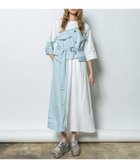 【アウラアイラ/AULA AILA】のデニムコンビネーションワンピース 人気、トレンドファッション・服の通販 founy(ファニー) ファッション Fashion レディースファッション Fashion for Women ワンピース Dresses 2026年 2026 ストレッチ Stretch, Stretchy Fabric タフタ Taffeta, Structured Fabric デニム Denim, Jeans Material リメイク Remake, Reconstructed ロング Long, Long-Length 夏 Summer S/S・春夏 SS, Spring/Summer, Warm Season thumbnail OFF WHITE×LT.BLUE|ID: prp329100004833504 ipo3291000000035198298