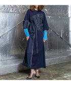 【アウラアイラ/AULA AILA】のデニムコンビネーションワンピース 人気、トレンドファッション・服の通販 founy(ファニー) ファッション Fashion レディースファッション Fashion for Women ワンピース Dresses 2026年 2026 ストレッチ Stretch, Stretchy Fabric タフタ Taffeta, Structured Fabric デニム Denim, Jeans Material リメイク Remake, Reconstructed ロング Long, Long-Length 夏 Summer S/S・春夏 SS, Spring/Summer, Warm Season thumbnail NAVY×INDIGO|ID: prp329100004833504 ipo3291000000035198302