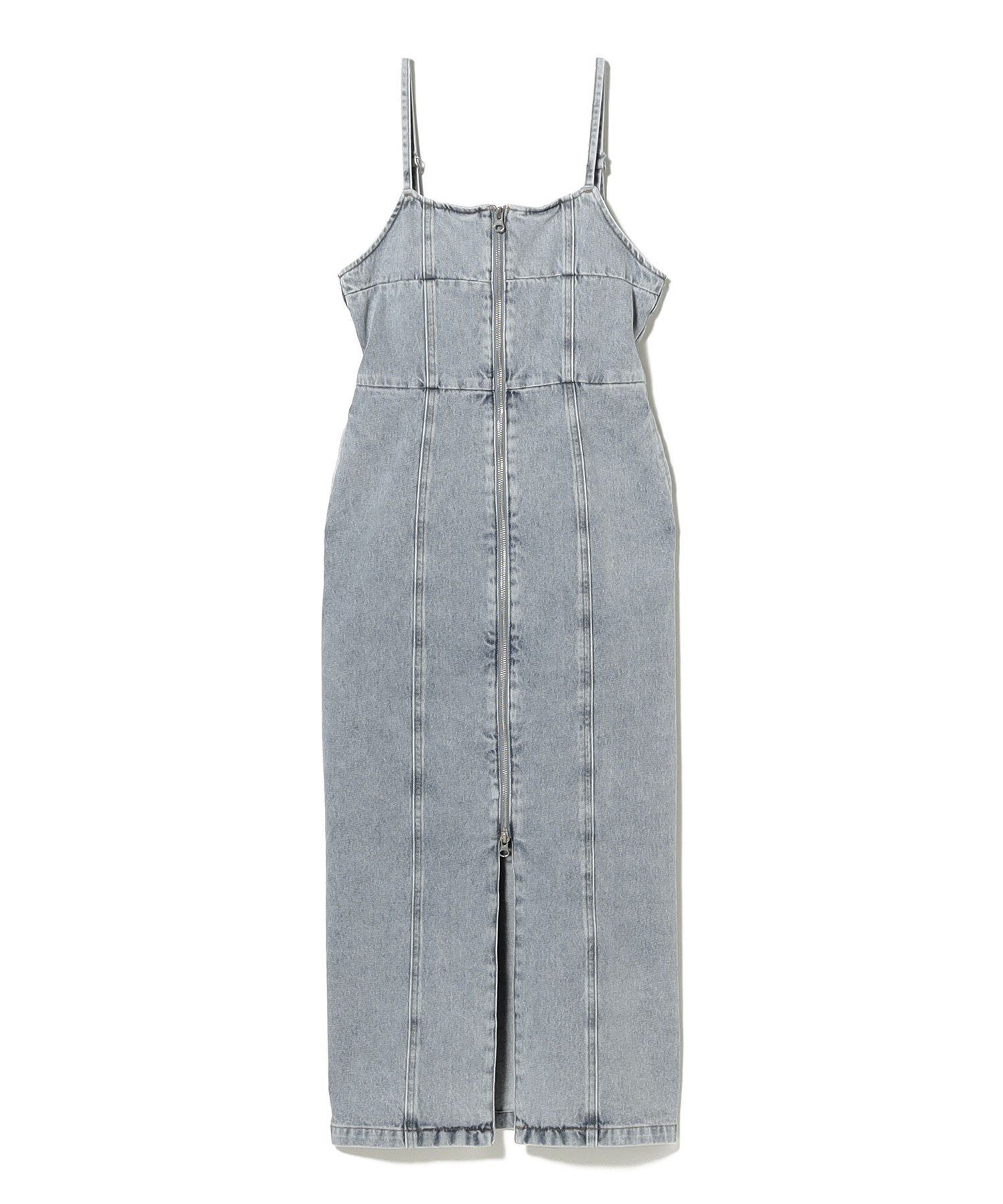 【ビームス ウイメン/BEAMS】のデニム フロントジップ キャミソールワンピース インテリア・キッズ・メンズ・レディースファッション・服の通販 founy(ファニー) ファッション Fashion レディースファッション Fashion for Women ワンピース Dresses インナー Innerwear ヴィンテージ Vintage Style キャミソール Camisole, Spaghetti Strap Top ジップ Zip, Zipper ストレート Straight, Straight Cut スリット Slit, Slit Detail タンク Tank Top, Sleeveless Top タートルネック Turtleneck, High Neck デニム Denim, Jeans Material フィット Fit, Slim Fit フロント Front, Front Design ロング Long, Long-Length おすすめ Recommended / Our Picks BLUE|ID: prp329100004833507 ipo3291000000035198334