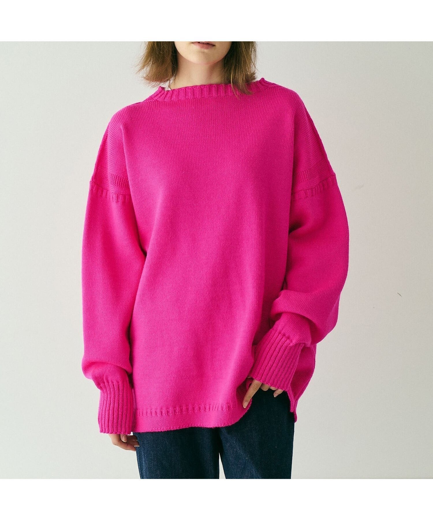 【ビショップ/Bshop】のトラディショナル ウールガンジーセーター NEON UNISEX 人気、トレンドファッション・服の通販 founy(ファニー) ファッション Fashion レディースファッション Fashion for Women ユニセックス Unisex, Genderless セーター Sweater, Knitwear other-1|ID: prp329100004833508 ipo3291000000035198346