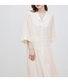 【ロペ/ROPE'】のシャドーストライプ/楊柳 レイヤードワンピース オフホワイト(15)|ID: prp329100004833520 ipo3291000000035198659