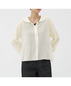 【マーガレットハウエル/MARGARET HOWELL】のCOTTON SILK CHIFFON SHIRT 人気、トレンドファッション・服の通販 founy(ファニー) ファッション Fashion レディースファッション Fashion for Women トップス・カットソー Cut & Sew Tops シャツ・ブラウス・オフィスカジュアル Elegant Blouses & Button-Ups シフォン Chiffon, Lightweight Fabric シルク Silk, 100% Silk シルケット Silket, Silky Cotton thumbnail IVORY1|ID: prp329100004833545 ipo3291000000035199039