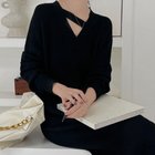 【ミニミニストア/miniministore】のニットワンピース レディース 韓国 秋冬 ブラック|ID: prp329100004833567 ipo3291000000035199654