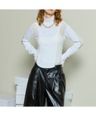 【メゾンスペシャル/MAISON SPECIAL】のエンジェルウールタートルネックカットソー 人気、トレンドファッション・服の通販 founy(ファニー) ファッション Fashion レディースファッション Fashion for Women トップス・カットソー Cut & Sew Tops カットソー・ベーシックTシャツ Cut-and-Sewn Tops / Stretch Tees & Basics タートルネック・ハイネックトップス Turtlenecks & High-Neck Tops インナー Innerwear カットソー Cut and Sewn Top コルセット Corset, Bustier コンパクト Compact, Small Size ジャケット Jacket, Outerwear ヘムライン Hemline, Bottom Cut thumbnail WHT|ID: prp329100004833573 ipo3291000000035199798
