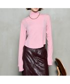 【メゾンスペシャル/MAISON SPECIAL】のエンジェルウールタートルネックカットソー 人気、トレンドファッション・服の通販 founy(ファニー) ファッション Fashion レディースファッション Fashion for Women トップス・カットソー Cut & Sew Tops カットソー・ベーシックTシャツ Cut-and-Sewn Tops / Stretch Tees & Basics タートルネック・ハイネックトップス Turtlenecks & High-Neck Tops インナー Innerwear カットソー Cut and Sewn Top コルセット Corset, Bustier コンパクト Compact, Small Size ジャケット Jacket, Outerwear ヘムライン Hemline, Bottom Cut thumbnail PNK|ID: prp329100004833573 ipo3291000000035199799