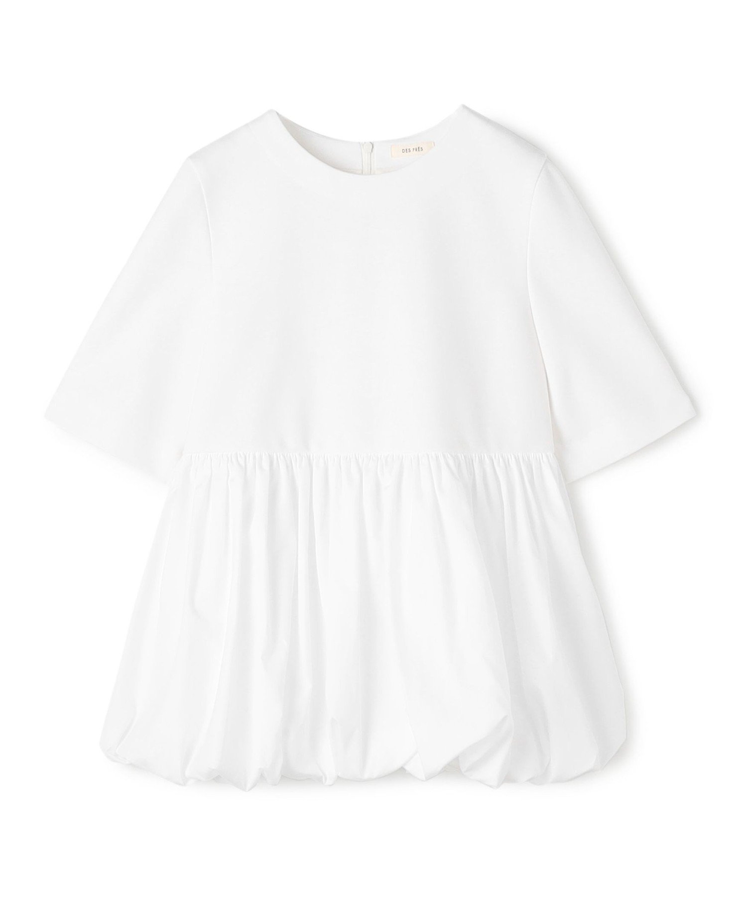 【トゥモローランド/TOMORROWLAND】のコットンタイプライター コンビバルーンプルオーバー 人気、トレンドファッション・服の通販 founy(ファニー) 　ファッション　Fashion　レディースファッション　Fashion for Women　トップス・カットソー　Cut & Sew Tops　カジュアルプルオーバー・ニットトップス　Pullovers & Knit Tops / Casual Pullovers　コンパクト　Compact, Small Size　コンビ　Combo, Combination Style　シルケット　Silket, Silky Cotton　タイプライター　Typewriter Fabric, Crisp Cotton　バランス　Balance, Style Balance　おすすめ　Recommended / Our Picks　ビジネス 仕事 通勤　Business / Work / Commuting　 other-1|ID: prp329100004833574 ipo3291000000035199807