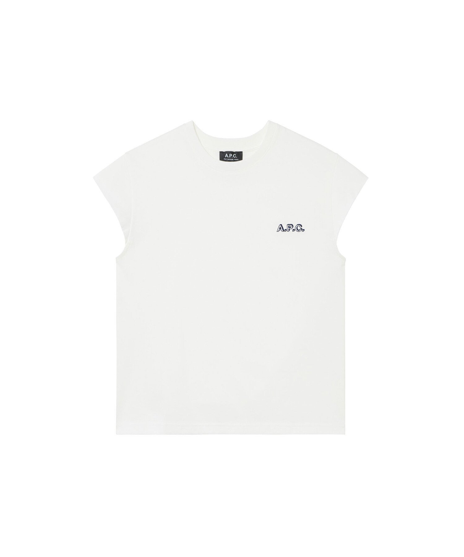 【アーペーセー/A.P.C.】のBordures トップ インテリア・キッズ・メンズ・レディースファッション・服の通販 founy(ファニー) 　ファッション　Fashion　レディースファッション　Fashion for Women　キャップ　Cap, Baseball Cap　ストレート　Straight, Straight Cut　スリーブ　Sleeve, Long Sleeve / Short Sleeve　白|ID: prp329100004833586 ipo3291000000035199890