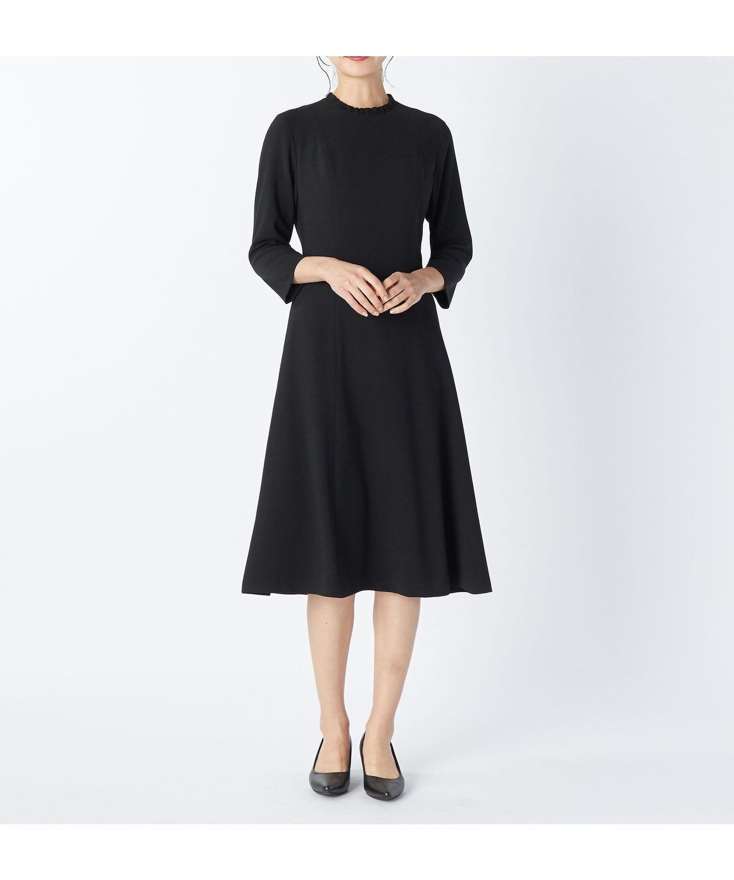 【キース/KEITH】の【Lサイズ】ジョーゼットワンピース 人気、トレンドファッション・服の通販 founy(ファニー) 　ファッション　Fashion　レディースファッション　Fashion for Women　ワンピース　Dresses　ジャケット　Jacket, Outerwear　ジョーゼット　Georgette, Semi-Sheer Fabric　フリル　Frill, Ruffle　 other-1|ID: prp329100004833587 ipo3291000000035199944