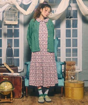 【ホコモモラ/Jocomomola】のHidalgo 幾何調プリントワンピース 人気、トレンドファッション・服の通販 founy(ファニー) ファッション Fashion レディースファッション Fashion for Women ワンピース Dresses インナー Innerwear 春 Spring 秋 Autumn カラフル Colorful Design カーディガン Cardigan, Knitwear ギャザー Gathered, Ruffled 今季 This Season, Current Season ストライプ Stripe, Striped Pattern ハイネック High Neck, Mock Neck フレア Flare, Flared プリント Print, Printed Pattern ポケット Pocket, Pocket Detail ロング Long, Long-Length 冬 Winter / This Winter おすすめ Recommended / Our Picks 夏 Summer |ID:prp329100004833590