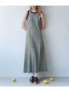 【ファーファー/FURFUR】のロゴ刺繍ボーダーワンピース 人気、トレンドファッション・服の通販 founy(ファニー) ファッション Fashion レディースファッション Fashion for Women ワンピース Dresses シンプル Simple, Minimal スマート Smart, Elegant フェミニン Feminine, Girly ボーダー Border, Stripe thumbnail BRW[058]|ID: prp329100004833592 ipo3291000000035199974