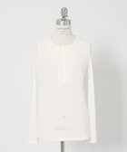 【ユナイテッドアローズ/UNITED ARROWS】のconte コットン シアー ヘンリーネック カットソー 人気、トレンドファッション・服の通販 founy(ファニー) ファッション Fashion レディースファッション Fashion for Women トップス・カットソー Cut & Sew Tops カットソー・ベーシックTシャツ Cut-and-Sewn Tops / Stretch Tees & Basics カットソー Cut and Sewn Top シアー Sheer, See-Through thumbnail WHITE|ID: prp329100004833593 ipo3291000000035199976