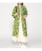 【スーパーハッカ/SUPER HAKKA】のSUPER HAKKA×マツモトヨーコ コットン先染めシャンブレー「冬から春へ」/「春の野にて」プリントワンピース(前開き) 人気、トレンドファッション・服の通販 founy(ファニー) ファッション Fashion レディースファッション Fashion for Women ワンピース Dresses シャンブレー Chambray, Denim-Like Fabric プリント Print, Printed Pattern 冬 Winter / This Winter 春 Spring thumbnail マスタード|ID: prp329100004833600 ipo3291000000035200015