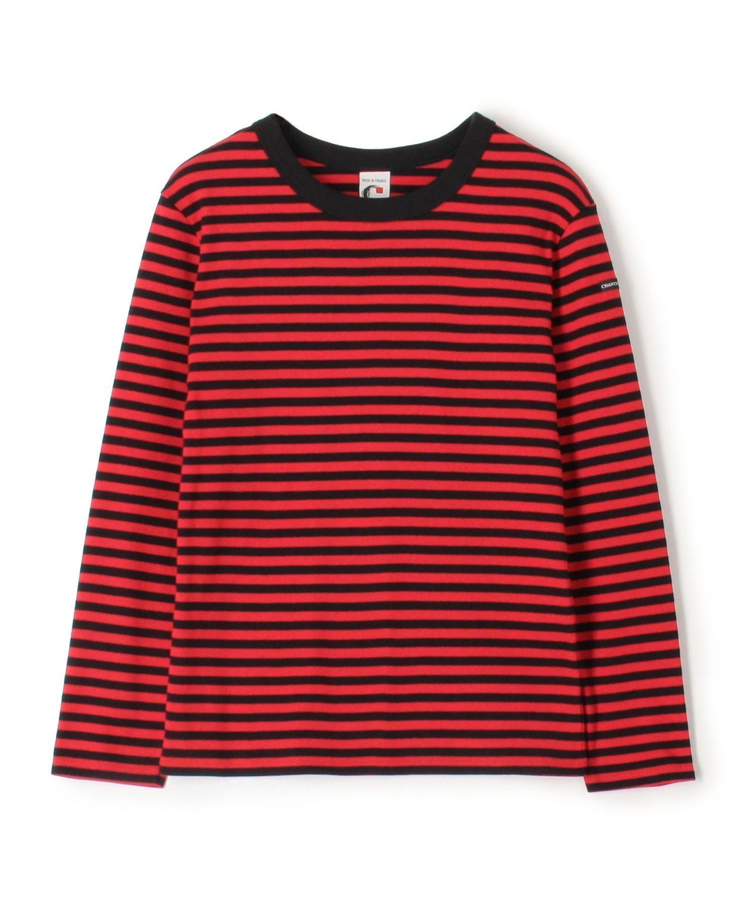 【トゥモローランド/TOMORROWLAND】の【別注】CHANTECLAIR コンビロングスリーブTシャツ インテリア・キッズ・メンズ・レディースファッション・服の通販 founy(ファニー) ファッション Fashion レディースファッション Fashion for Women トップス・カットソー Cut & Sew Tops シャツ・ブラウス・オフィスカジュアル Elegant Blouses & Button-Ups ロングTシャツ・Tシャツ Longline T-Shirts & Tees カットソー Cut and Sewn Top コンパクト Compact, Small Size スペシャル Special, Limited Edition スリーブ Sleeve, Long Sleeve / Short Sleeve バランス Balance, Style Balance フィット Fit, Slim Fit フランス France, French フレンチ French, French Style ボーダー Border, Stripe 別注 Limited Edition, Custom Order ロング Long, Long-Length 36 レッド系|ID: prp329100004833629 ipo3291000000035200481