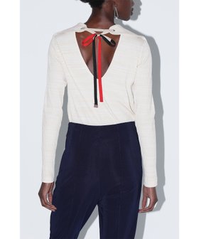 【トーガ/TOGA】のRib jersey L/S 人気、トレンドファッション・服の通販 founy(ファニー) ファッション Fashion レディースファッション Fashion for Women ワイド Wide, Wide Fit |ID:prp329100004833633