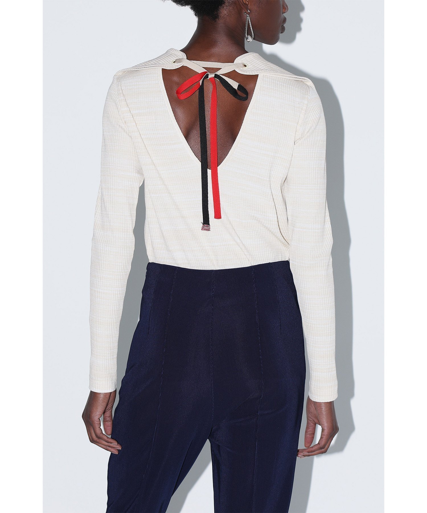 【トーガ/TOGA】のRib jersey L/S インテリア・キッズ・メンズ・レディースファッション・服の通販 founy(ファニー) 　ファッション　Fashion　レディースファッション　Fashion for Women　ワイド　Wide, Wide Fit　BEIGE|ID: prp329100004833633 ipo3291000000035200534