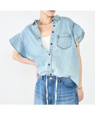 【ノーリーズ/NOLLEY'S】の【RM denim】ラッフルスリーブデニムブラウス 人気、トレンドファッション・服の通販 founy(ファニー) ファッション Fashion レディースファッション Fashion for Women トップス・カットソー Cut & Sew Tops シャツ・ブラウス・オフィスカジュアル Elegant Blouses & Button-Ups スリーブ Sleeve, Long Sleeve / Short Sleeve デニム Denim, Jeans Material フリル Frill, Ruffle フレンチ French, French Style おすすめ Recommended / Our Picks 2026年 2026 thumbnail ネイビー系6|ID: prp329100004833644 ipo3291000000035200652