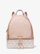 【マイケルコース/MICHAEL KORS】のRHEA ZIP バックパック ミディアム - MKシグネチャー マイケルコース 人気、トレンドファッション・服の通販 founy(ファニー) ファッション Fashion レディースファッション Fashion for Women バッグ Bags コレクション Collection, Seasonal Line ラグジュアリー Luxury, Elegant thumbnail PINK|ID: prp329100004833646 ipo3291000000035200656