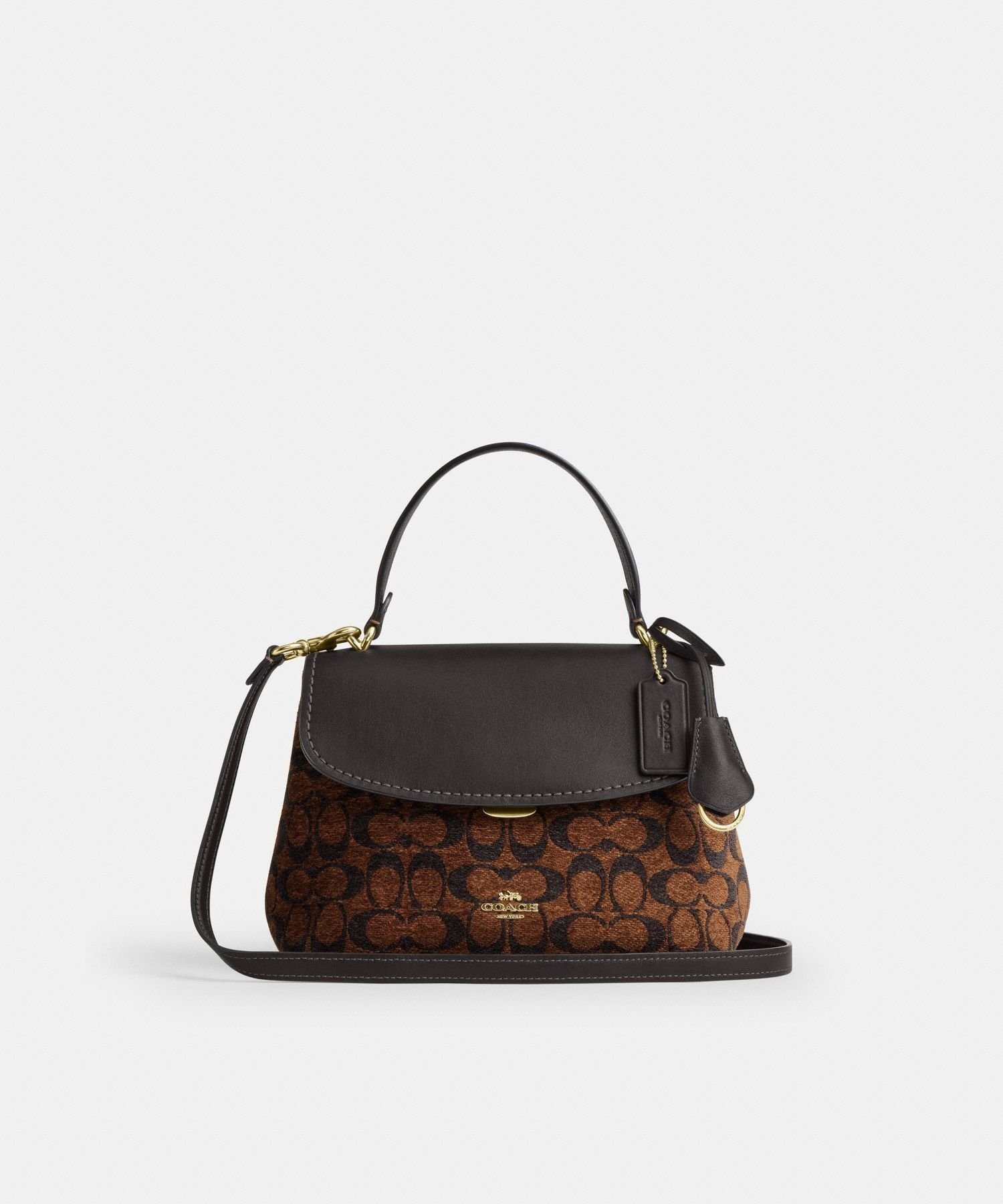 【コーチ/COACH】の【公式】エモリー トップ ハンドル バッグ・シグネチャー シェニール 人気、トレンドファッション・服の通販 founy(ファニー) 　ファッション　Fashion　レディースファッション　Fashion for Women　アウトレット　Outlet / Clearance　シューズ　Shoes, Footwear　ポケット　Pocket, Pocket Detail　ラップ　Wrap, Wrap Design　財布　Wallet, Purse　 other-1|ID: prp329100004833648 ipo3291000000035200664