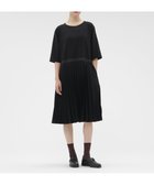 【マーガレットハウエル/MARGARET HOWELL】のFINE WOOL POPLIN DRESS 人気、トレンドファッション・服の通販 founy(ファニー) ファッション Fashion レディースファッション Fashion for Women ワンピース Dresses フォーマル・パーティードレス・結婚式用ドレス Elegant & Casual Dresses なめらか Smooth, Silky Texture グログラン Grosgrain, Grosgrain Ribbon ジャケット Jacket, Outerwear ドレス Dress, One-Piece プリーツ Pleats, Pleated 夏 Summer thumbnail BLACK|ID: prp329100004833653 ipo3291000000035200723