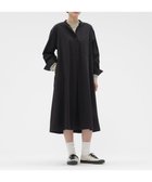 【マーガレットハウエル/MARGARET HOWELL】のBRUSHED SOFT COTTON TWILL DRESS 人気、トレンドファッション・服の通販 founy(ファニー) ファッション Fashion レディースファッション Fashion for Women ワンピース Dresses フォーマル・パーティードレス・結婚式用ドレス Elegant & Casual Dresses シンプル Simple, Minimal ドレス Dress, One-Piece ドレープ Drape, Draping Fabric ワッシャー Washer, Crinkled Finish ワーク Workwear, Utility Style thumbnail BLACK|ID: prp329100004833656 ipo3291000000035200731