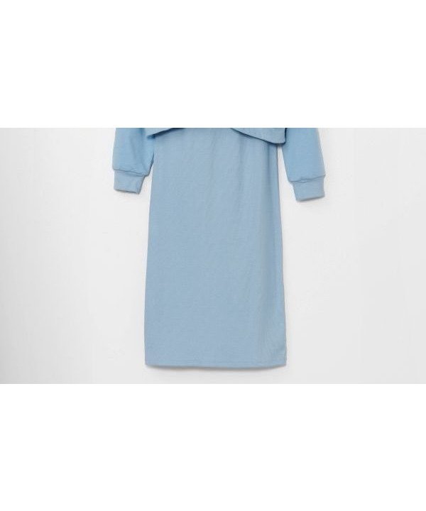 【アミナコレクション/Amina Collection】の【カヒコ】コロアジップアップパーカー ノースリーブワンピース2点セット インテリア・キッズ・メンズ・レディースファッション・服の通販 founy(ファニー) 　ファッション　Fashion　レディースファッション　Fashion for Women　ワンピース　Dresses　ジップ　Zip, Zipper　セットアップ　Set-Up, Coordinated Outfit　ノースリーブ　Sleeveless, No-Sleeve　パーカー　Hoodie, Parka　フロント　Front, Front Design　ワンポイント　One Point, Statement Accent　ブルー|ID: prp329100004833658 ipo3291000000035200744