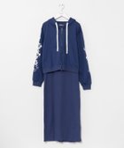 【アミナコレクション/Amina Collection】の【カヒコ】コロアジップアップパーカー ノースリーブワンピース2点セット 人気、トレンドファッション・服の通販 founy(ファニー) ファッション Fashion レディースファッション Fashion for Women ワンピース Dresses ジップ Zip, Zipper セットアップ Set-Up, Coordinated Outfit ノースリーブ Sleeveless, No-Sleeve パーカー Hoodie, Parka フロント Front, Front Design ワンポイント One Point, Statement Accent thumbnail ネイビー|ID: prp329100004833658 ipo3291000000035200745
