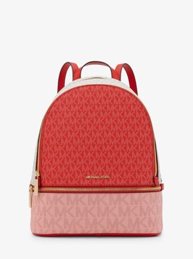 【マイケルコース/MICHAEL KORS】のRHEA ジップ バックパック ミディアム - MKシグネチャー マイケルコース マイケルコース 人気、トレンドファッション・服の通販 founy(ファニー) ファッション Fashion レディースファッション Fashion for Women バッグ Bags コレクション Collection, Seasonal Line ジップ Zip, Zipper ラグジュアリー Luxury, Elegant |ID:prp329100004833660