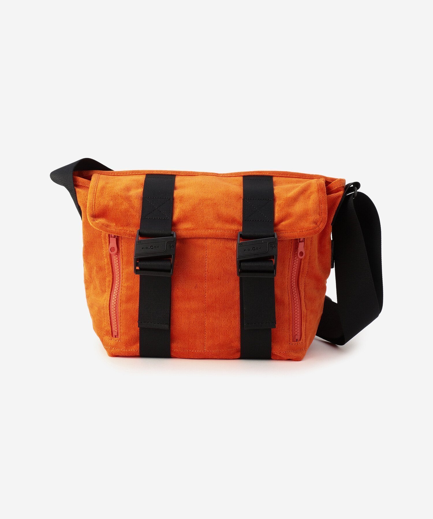 【ビショップ/Bshop】のコーデユロイ メッセンジャーバッグ インテリア・キッズ・メンズ・レディースファッション・服の通販 founy(ファニー) 　ファッション　Fashion　レディースファッション　Fashion for Women　バッグ　Bags　コンパクト　Compact, Small Size　フロント　Front, Front Design　ポケット　Pocket, Pocket Detail　ORANGE|ID: prp329100004833667 ipo3291000000035200818