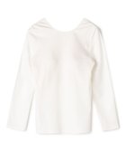 【トゥモローランド/TOMORROWLAND】のノーブルスムース バックシャンプルオーバー 人気、トレンドファッション・服の通販 founy(ファニー) ファッション Fashion レディースファッション Fashion for Women トップス・カットソー Cut & Sew Tops カジュアルプルオーバー・ニットトップス Pullovers & Knit Tops / Casual Pullovers バッグ Bags インナー Innerwear シルク Silk, 100% Silk シンプル Simple, Minimal フロント Front, Front Design エレガント 上品 Elegant thumbnail 11 ホワイト|ID: prp329100004833688 ipo3291000000035201219