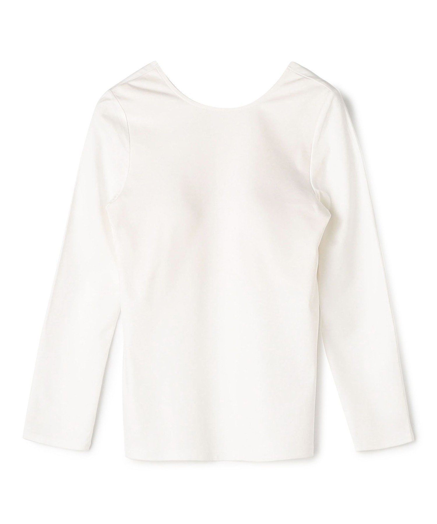 【トゥモローランド/TOMORROWLAND】のノーブルスムース バックシャンプルオーバー インテリア・キッズ・メンズ・レディースファッション・服の通販 founy(ファニー) 　ファッション　Fashion　レディースファッション　Fashion for Women　トップス・カットソー　Cut & Sew Tops　カジュアルプルオーバー・ニットトップス　Pullovers & Knit Tops / Casual Pullovers　バッグ　Bags　インナー　Innerwear　シルク　Silk, 100% Silk　シンプル　Simple, Minimal　フロント　Front, Front Design　エレガント 上品　Elegant　11 ホワイト|ID: prp329100004833688 ipo3291000000035201219