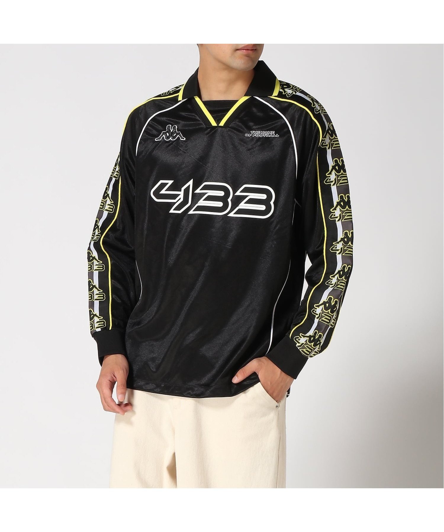 【ニッキー/nikki】のKappa/433 長袖Tシャツ 人気、トレンドファッション・服の通販 founy(ファニー) 　ファッション　Fashion　レディースファッション　Fashion for Women　トップス・カットソー　Cut & Sew Tops　シャツ・ブラウス・オフィスカジュアル　Elegant Blouses & Button-Ups　ロングTシャツ・Tシャツ　Longline T-Shirts & Tees　サッカー　Seersucker, Summer Fabric　スポーツ　Sports, Activewear　スリーブ　Sleeve, Long Sleeve / Short Sleeve　長袖　Long Sleeve, Full Sleeve　 other-1|ID: prp329100004833690 ipo3291000000035201230