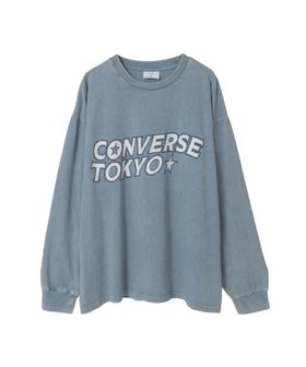 【コンバーストウキョウ/CONVERSE TOKYO】のLOGO PRINT HOTFIX LONGSLEEVE TEE 人気、トレンドファッション・服の通販 founy(ファニー) ファッション Fashion レディースファッション Fashion for Women トップス・カットソー Cut & Sew Tops ヴィンテージ Vintage Style カーゴパンツ Cargo Pants, Utility Pants シンプル Simple, Minimal ストーン Stone, Gem-Like デニム Denim, Jeans Material パウダー Powder, Soft Tone プリント Print, Printed Pattern モチーフ Motif, Design Theme リラックス Relax, Relaxed Fit |ID:prp329100004833693