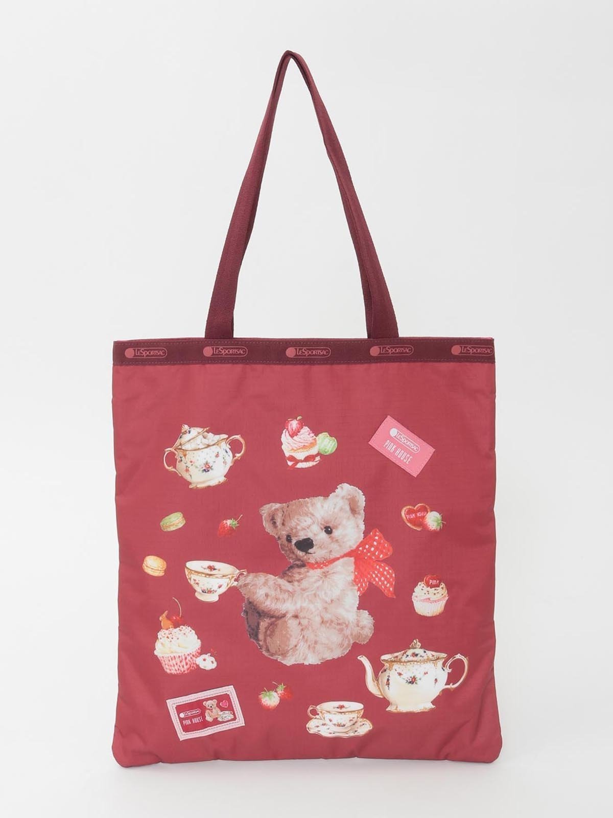 【ピンクハウス/PINK HOUSE】のPH Tea Party Bear LARGE EMERALD TOTE 人気、トレンドファッション・服の通販 founy(ファニー) 　ファッション　Fashion　レディースファッション　Fashion for Women　バッグ　Bags　おすすめ　Recommended / Our Picks　シンプル　Simple, Minimal　スリム　Slim, Slim Fit　ポケット　Pocket, Pocket Detail　ビジネス 仕事 通勤　Business / Work / Commuting　雑誌　Magazine, Fashion Magazine　 other-1|ID: prp329100004833701 ipo3291000000035201376