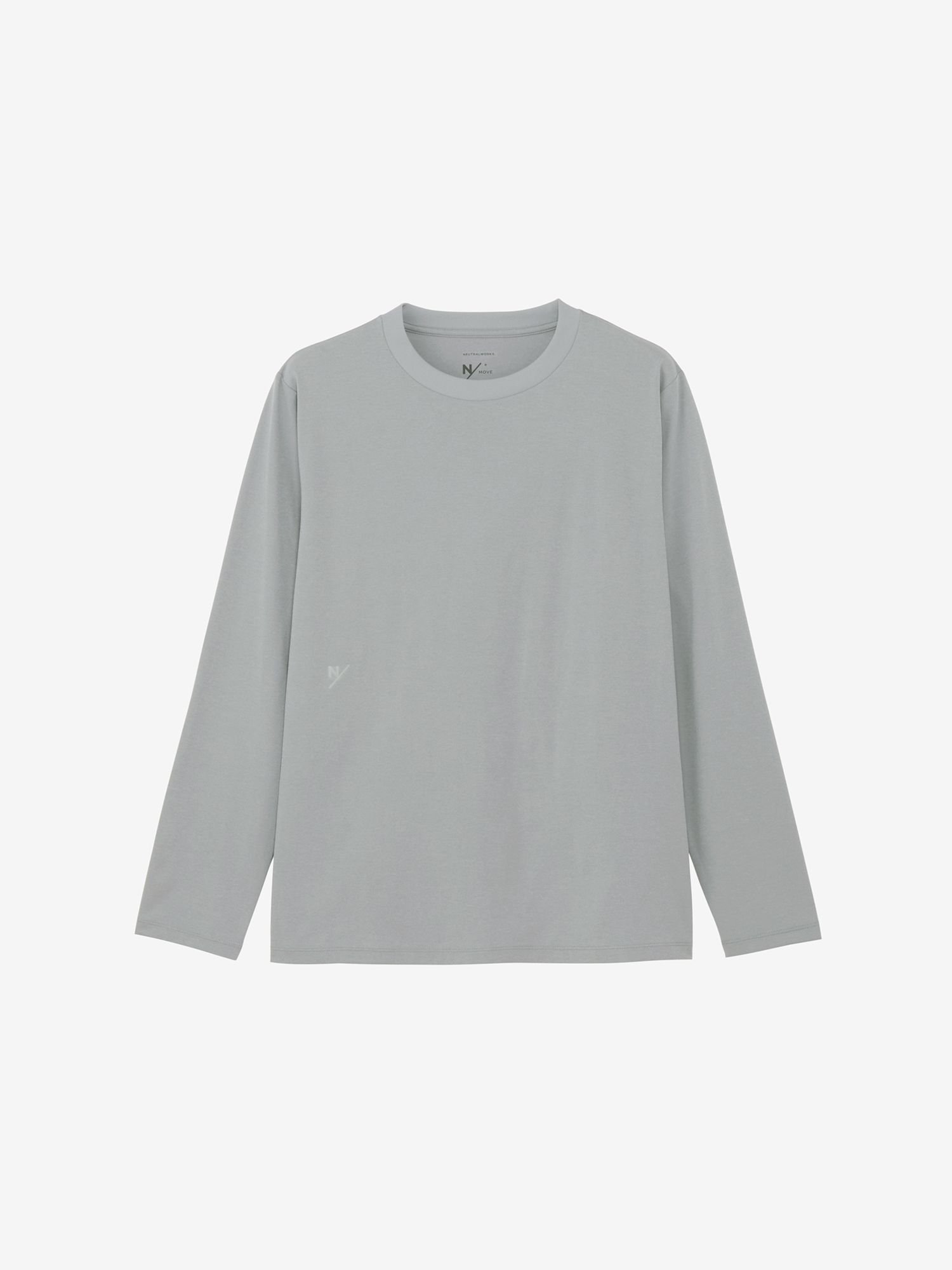 【ニュートラルワークス/NEUTRALWORKS】の【公式】ハエ ロングスリーブスモールロゴクルー(ユニセックス) インテリア・キッズ・メンズ・レディースファッション・服の通販 founy(ファニー) 　ファッション　Fashion　レディースファッション　Fashion for Women　おすすめ　Recommended / Our Picks　シンプル　Simple, Minimal　フロント　Front, Front Design　ボックス　Boxy, Box Shape　抗菌　Antibacterial, Bacteria-Resistant　スレートグレー|ID: prp329100004833702 ipo3291000000035201390